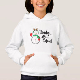Ready Set Snow Weihnachtsferien Hoodie