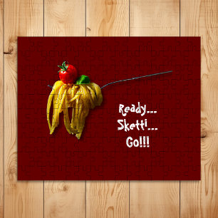 Ready Sketti Go Fork Italienisch Spaghetti