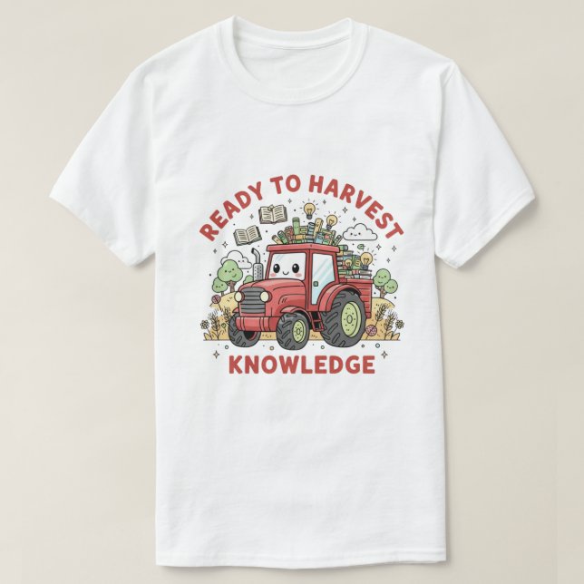 Ready to Harvest Knowledge T-Shirt (Design vorne)