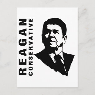 Reagan Conservative Postkarte