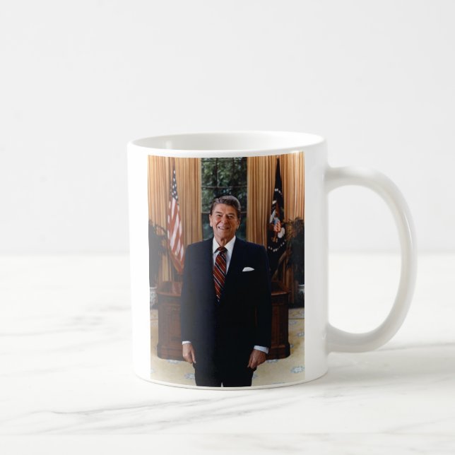 Reagan-Tasse Kaffeetasse (Rechts)