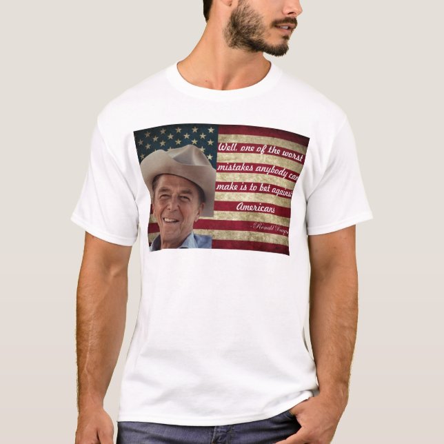 Reagan-Zitat-T - Shirt (Vorderseite)