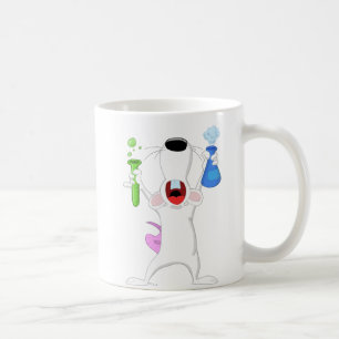 Reagenzglas-Labrador-Ratten-Tasse Kaffeetasse
