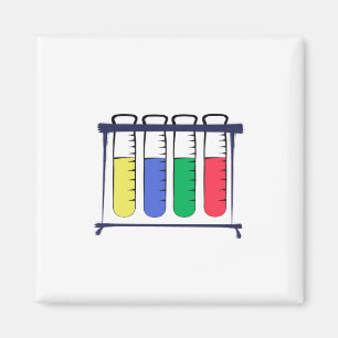 Reagenzglasregal Magnet