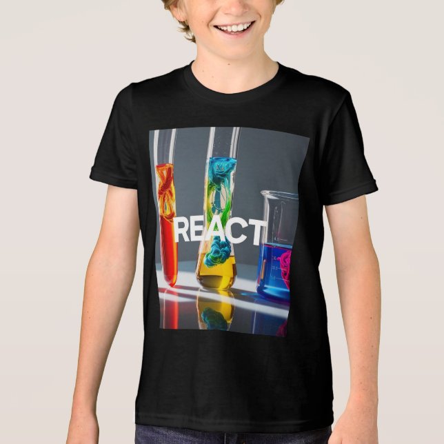 Reaktion Tri-Blend Shirt (Vorderseite)