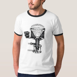 Reaktor-Illustration mit Zitat-T - Shirt