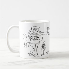 Real Ale oder Micro Pub Beer Drinker Kaffeetasse