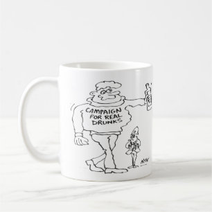 Real Ale oder Micro Pub Beer Drinker Kaffeetasse
