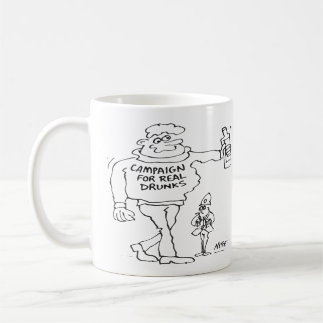 Real Ale oder Micro Pub Beer Drinker Kaffeetasse (Links)