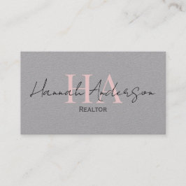 Real Anwesen Agent Beruflich Einfaches Skript Visitenkarte