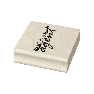 Real Anwesen Agent Branding Briefmarke Gummistempel