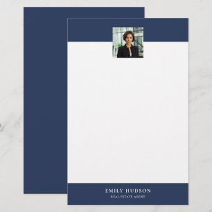 Real Anwesen Agent Briefpapier