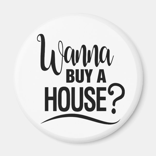 Real Anwesen Agent Broker Realtor House Zuhause Se Magnet (Vorne)