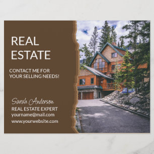 Real Anwesen Agent Farm CARD-Shop unterzeichnen Fl Flyer