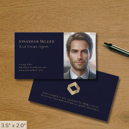 Real Anwesen Agent Foto Visitenkarte