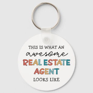 Real Anwesen Agent Funny Phantastisch Realtor Gesc Schlüsselanhänger