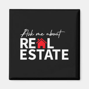 Real Anwesen Agent Funny Realtors Fragte Mich Magnet