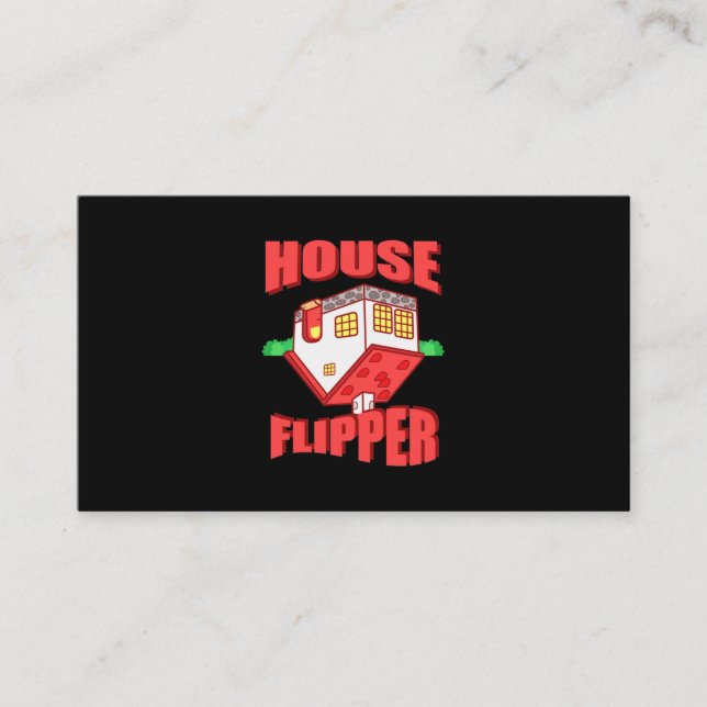 Real Anwesen Agent House Flipper Visitenkarte (Vorderseite)