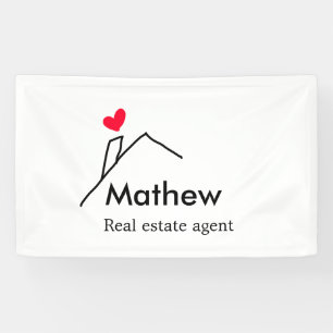 Real Anwesen Agent Immobilien Bau Zuhause inaugu Banner