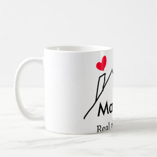 Real Anwesen Agent Immobilien Bau Zuhause inaugu Kaffeetasse