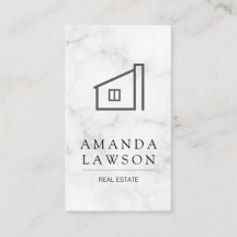 Real Anwesen Agent | Marmor | Zuhause-Symbol