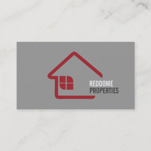 Real Anwesen Agent Real Anwesen Business Card Visitenkarte
