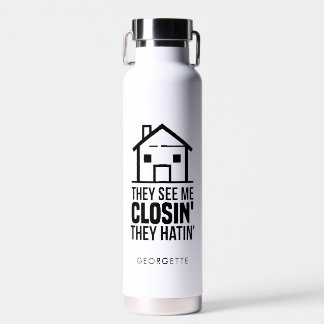 Real Anwesen Agent Realtor Coworker Closag Trinkflasche
