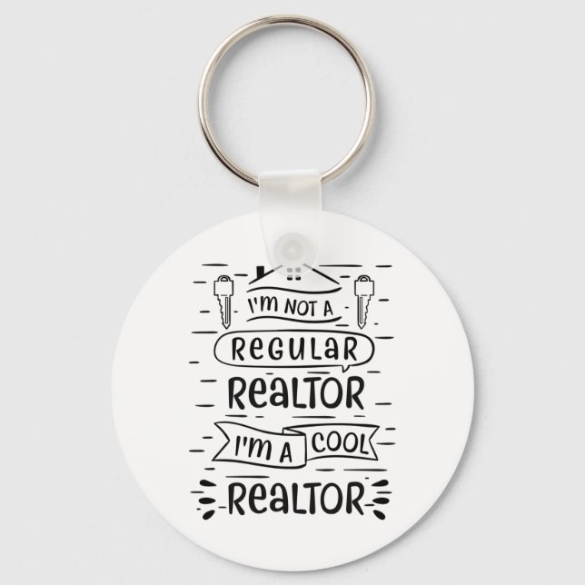 Real Anwesen Agent Schlüsselanhänger (Vorderseite)