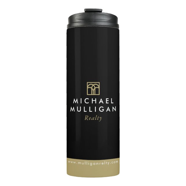 Real Anwesen Agent Tumbler - Benutzerdefinierte Lo Thermosbecher (Vorderseite)