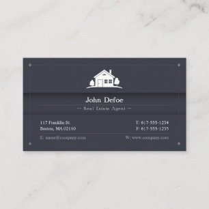 Real Anwesen Agent Visitenkarte