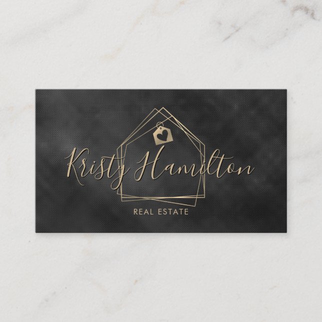 Real Anwesen berufliches Haus hinzufügen Visitenkarte (Vorderseite)