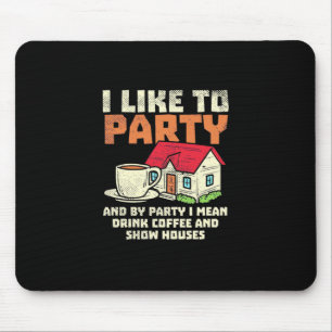 Real Anwesen Broker Wie Party Mousepad