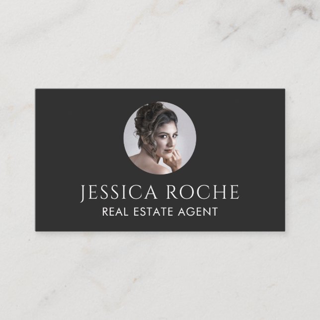 Real Anwesen Business Card | Realtor Business Card Visitenkarte (Vorderseite)