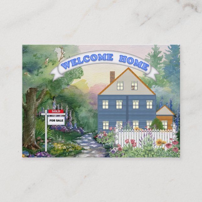 Real Anwesen Business Card - SRF Visitenkarte (Vorderseite)