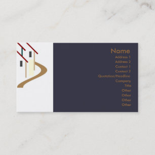 Real Anwesen Business Card Visitenkarte