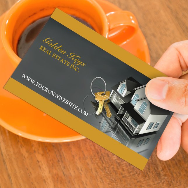 Real Anwesen Business Card Visitenkarte (Von Creator hochgeladen)