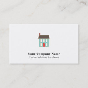 Real Anwesen House Business Card Visitenkarte