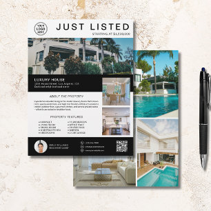 Real Anwesen House - Foto QR für verkaufte Logos Flyer