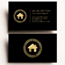 Real Anwesen House Logo griechischer Key Frame Bla