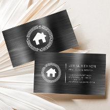 Real Anwesen House Logo griechischer Tastenrahmen 