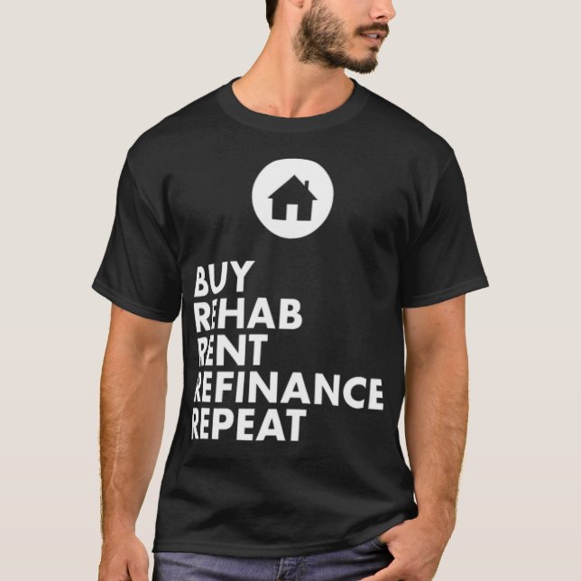Real Anwesen Investor golftuch golfhaar T-Shirt (Vorderseite)