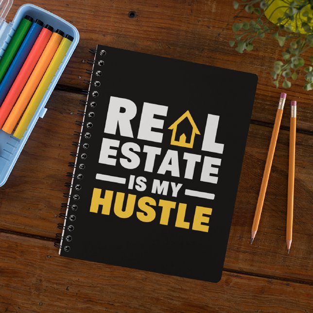 Real Anwesen ist mein Lieblings-Weihnachtsbuch Notizblock (real estate agent notebook)