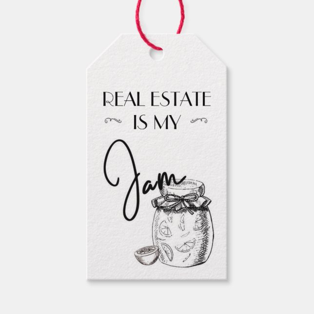 Real Anwesen ist mein Pop von Jam Geschenkanhänger (Vorderseite)