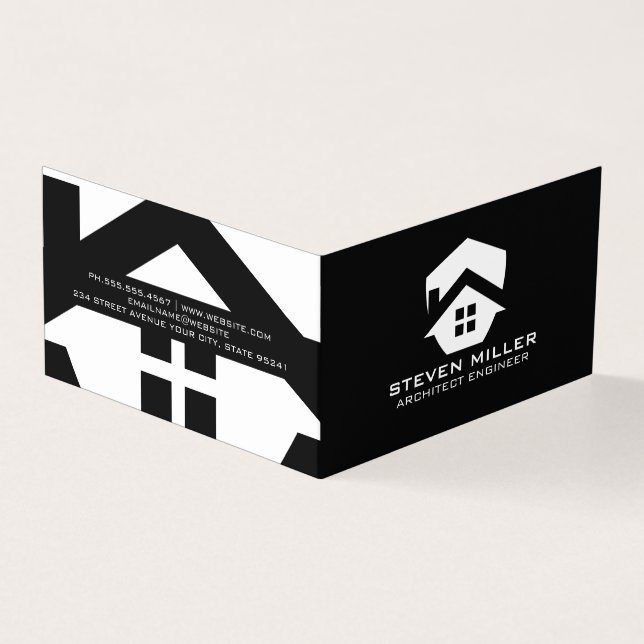 Real Anwesen Modern Logo | Eigenschaften (Vorderseite)