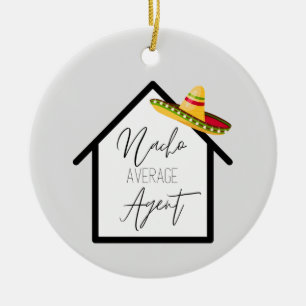 Real Anwesen Nacho Durchschnitt Agent   Keramik Ornament