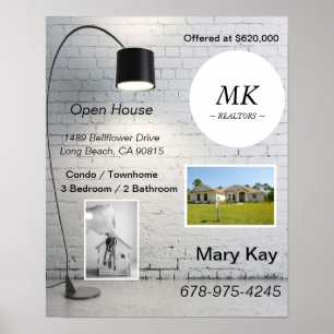 Real Anwesen Open House Card - Einladungen Flyer Poster