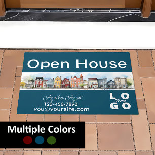 Real Anwesen Open House Marketing Fußmatte
