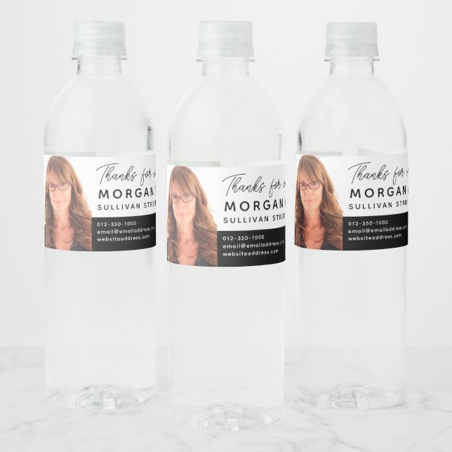 Real Anwesen Open House QR Code Marketing (Flaschen)