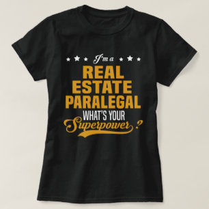 Real Anwesen Paralegal T-Shirt