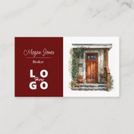 Real Anwesen, Realtor, Broker Business Card Visitenkarte